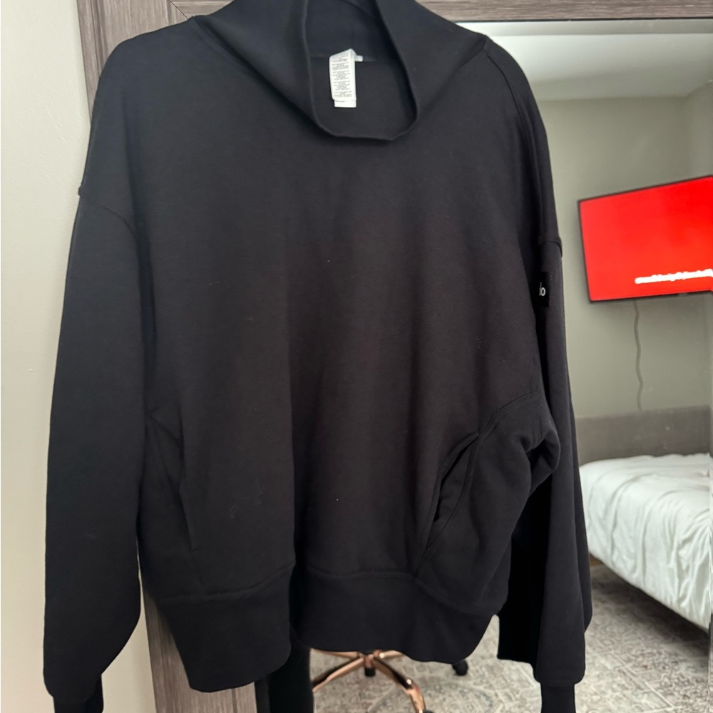 ALO hazy mock neck
